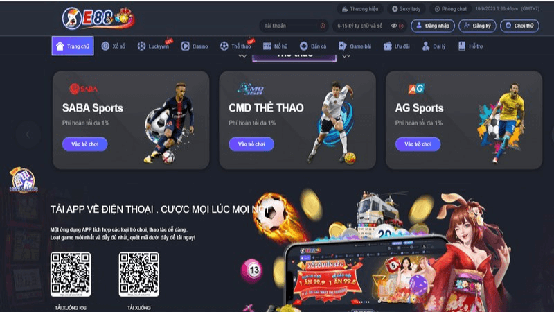 casino e88 hỗ trợ nhiều phương thức nạp tiền khác nhau